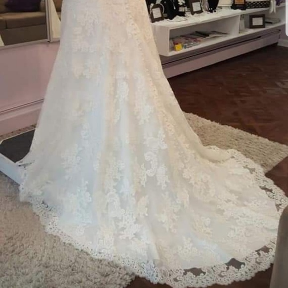 Allure Bridal Wedding Gown #9309 - Picture 4 of 4